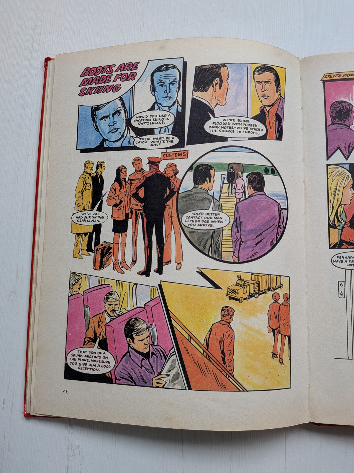The Six Million Dollar Man Annual - 1977 - Stafford Pemberton Publishing