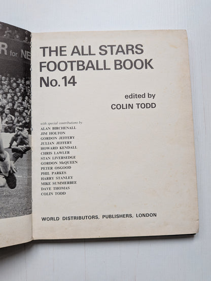 All Stars Football Book 1975 - Edited by Colin Todd - World Distributors