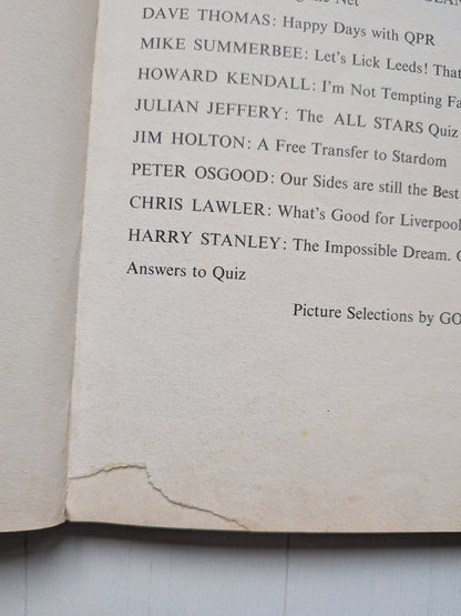 All Stars Football Book 1975 - Edited by Colin Todd - World Distributors
