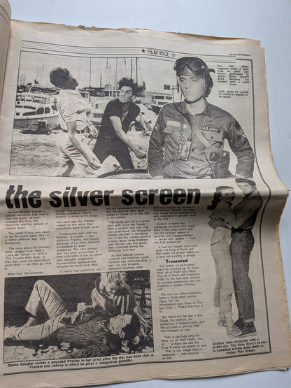 Vintage Birmingham Evening Mail Elvis Presley Souvenir Newspaper - 1980s