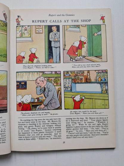 Rupert The Bear Daily Express Annual - 1971 - Beaverbrook Newspapers Ltd