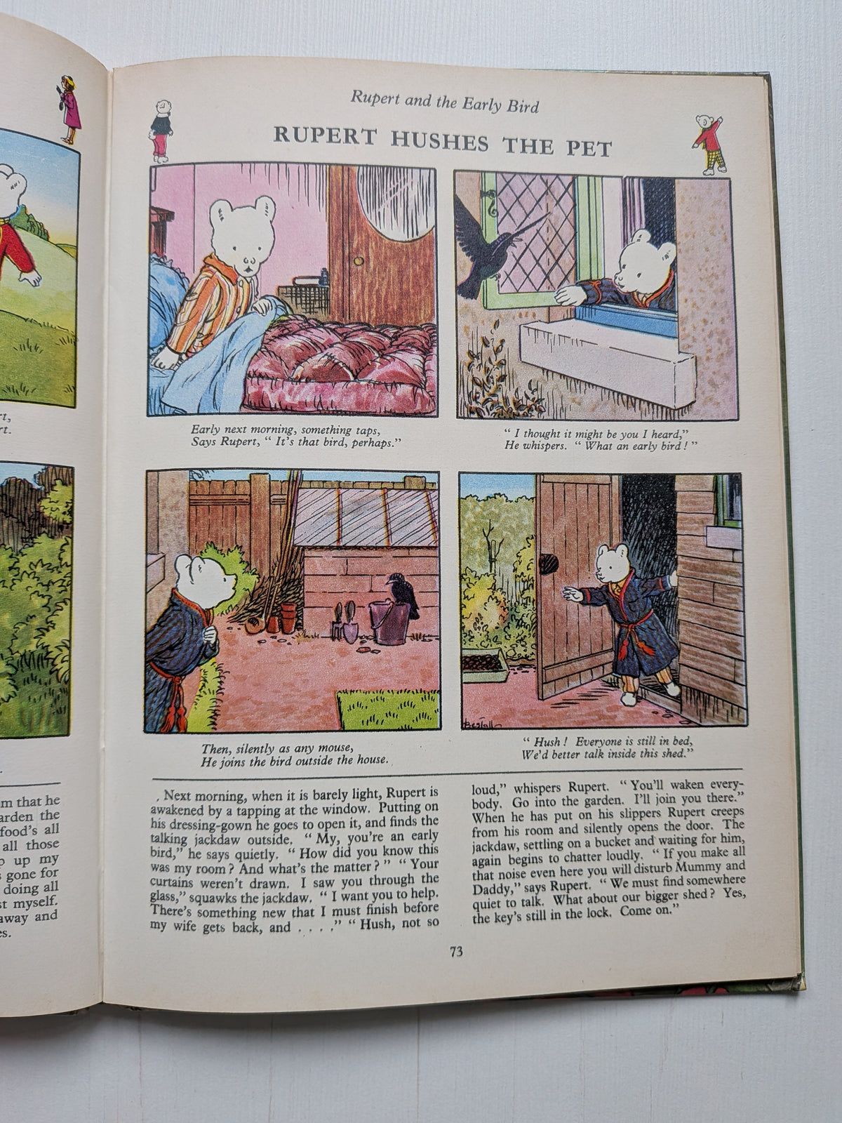 Rupert The Bear Daily Express Annual - 1971 - Beaverbrook Newspapers Ltd