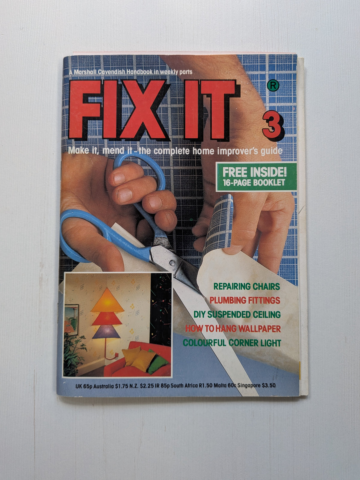 Fix It Issue 3 - 1983 - Marshall Cavendish Ltd - Vintage DIY Magazine