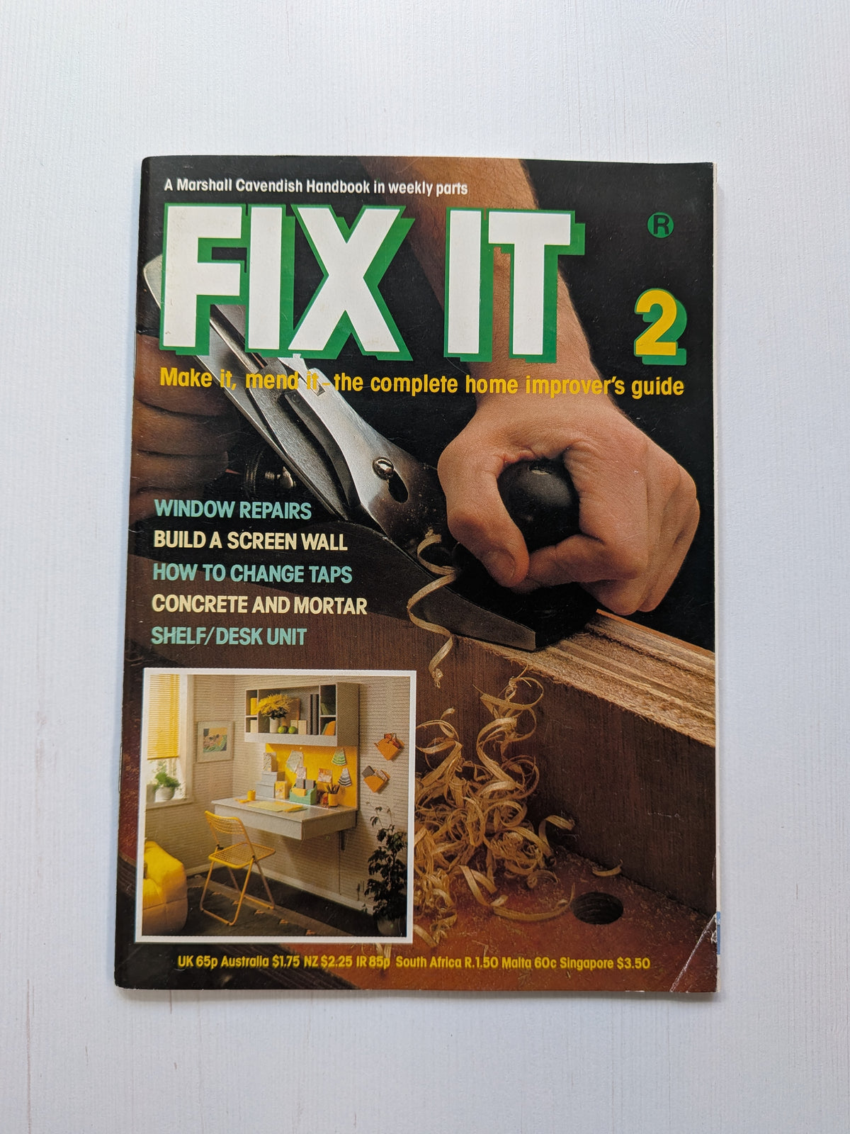 Fix It Issue 2 - 1983 - Marshall Cavendish Ltd - Vintage DIY Magazine