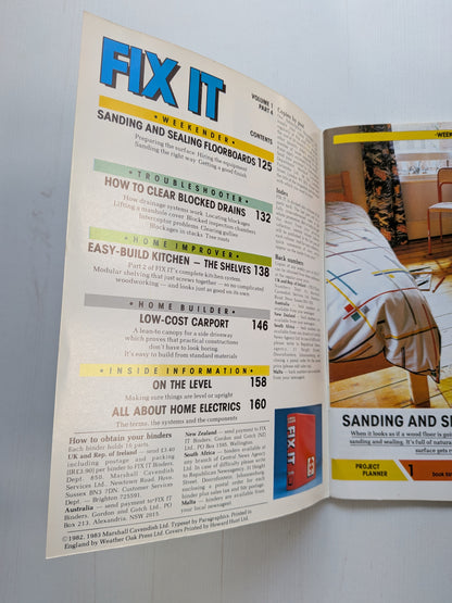 Fix It Issue 4 - 1983 - Marshall Cavendish Ltd - Vintage DIY Magazine