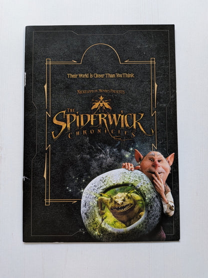 The Spiderwick Chronicles 2008 Nickelodeon Movie Guide/Activity Pad