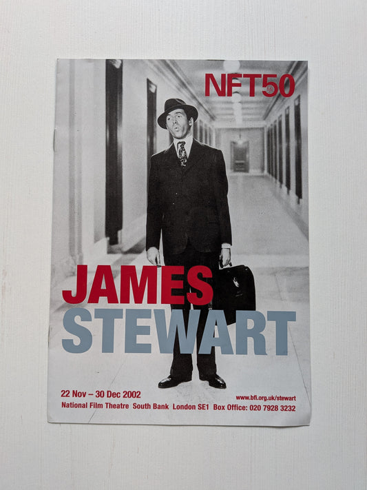 BFI National Film Theatre James Stewart Retrospective Season Leaflet - Nov/Dec 2002