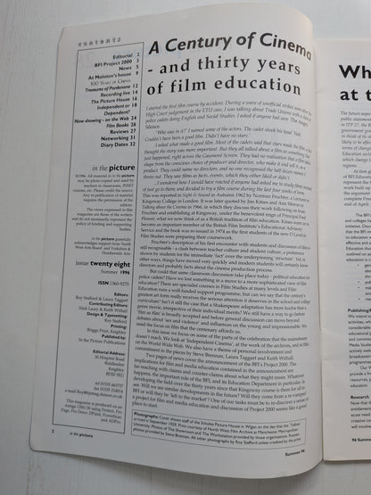 In The Picture Issue 28 - Summer 1996 - BFI Project 2000/100 Years of Cinema