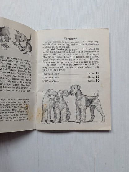 Vintage I-Spy Dogs Booklet - 1966 - The Dickens Press