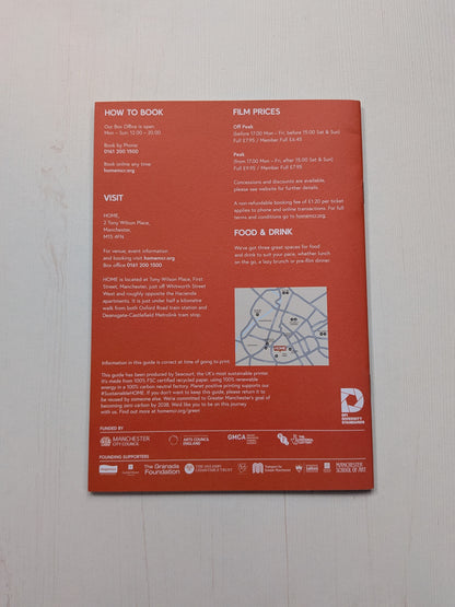 Home Cinema Manchester Programme December 2022 - Alcarras Cover