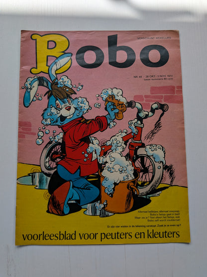 Bobo No. 44 - 23 October-3rd November 1972 - Vintage Dutch Children's Magazine