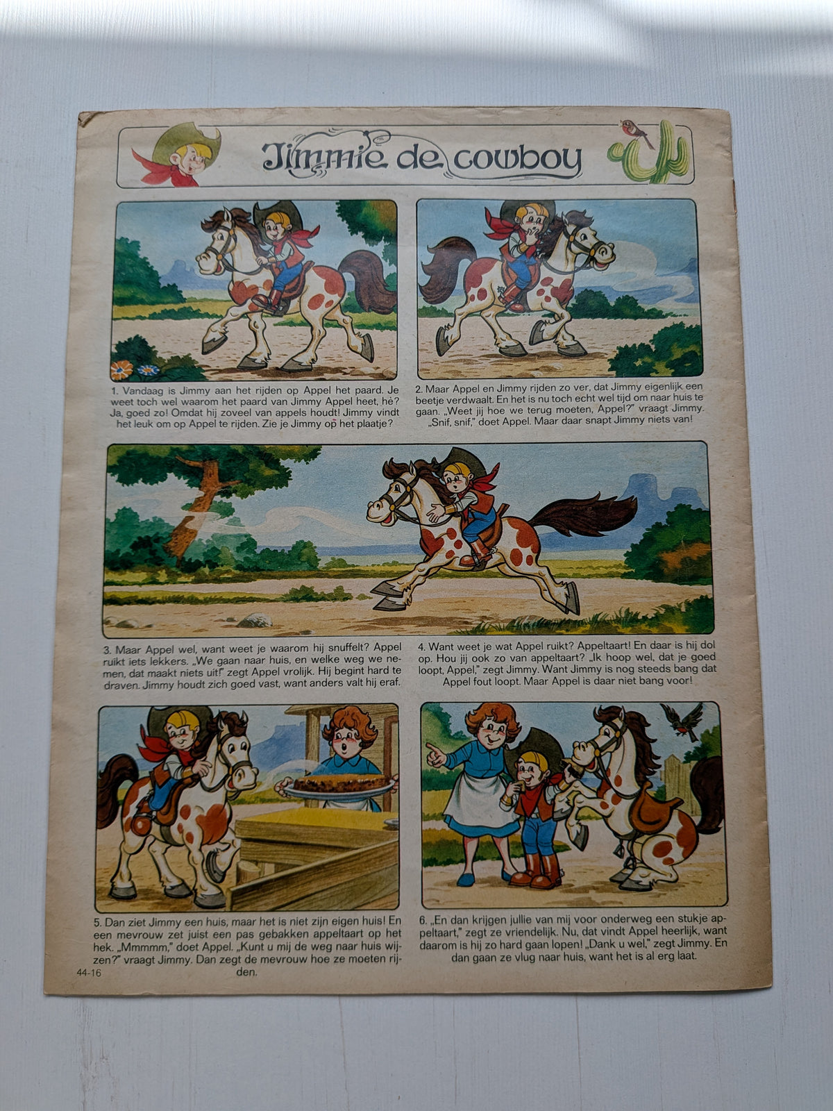 Bobo No. 44 - 23 October-3rd November 1972 - Vintage Dutch Children's Magazine