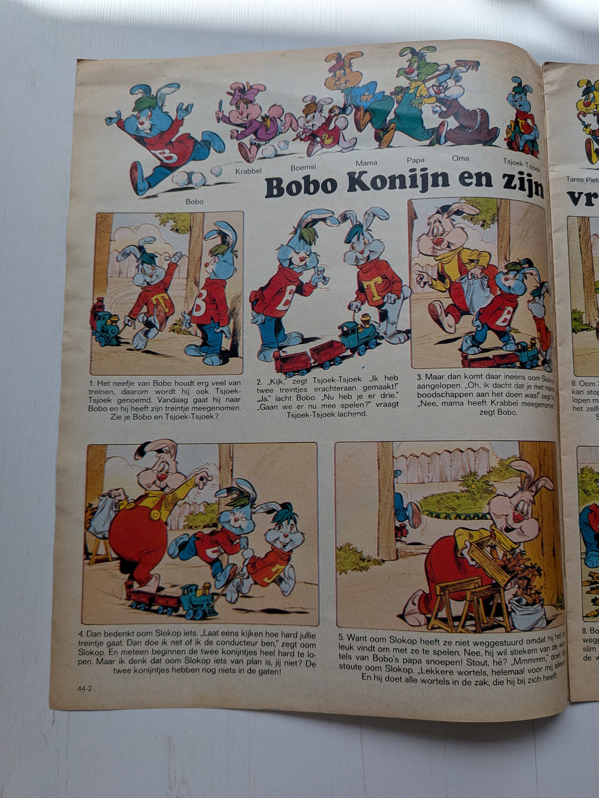Bobo No. 44 - 23 October-3rd November 1972 - Vintage Dutch Children's Magazine