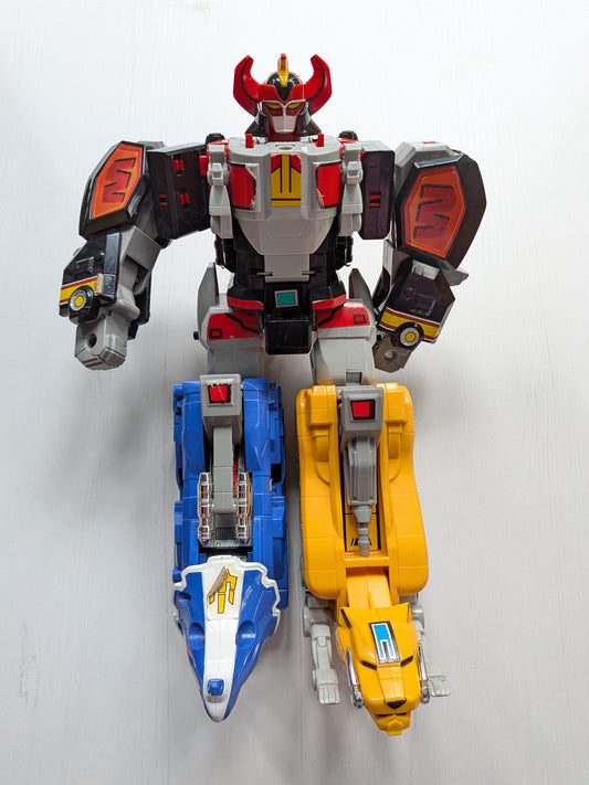 Mighty Morphin Power Rangers Deluxe Megazord 1991 Bandai, Incomplete See Details