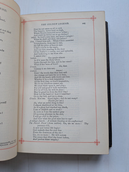 The Poetical Works of Henry W. Longfellow - William Collins - 1880s Approx