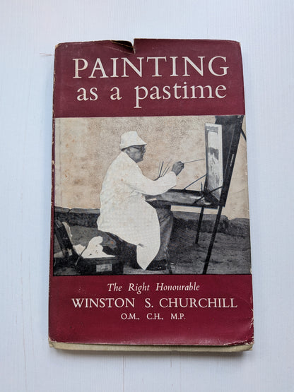 Painting As A Pastime by Winston Churchill - 1st Edition, 1948, Odhams Press Ltd