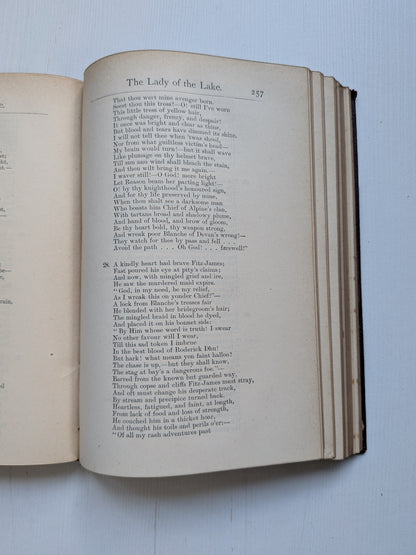 The Poetical Works Sir Walter Scott, Griffith Farran Okeden & Welsh 1890s Approx