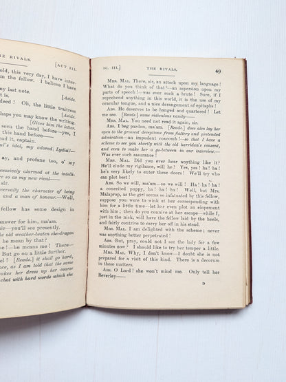 The Plays of Sheridan: The Rivals - 1905 - William Heinemann