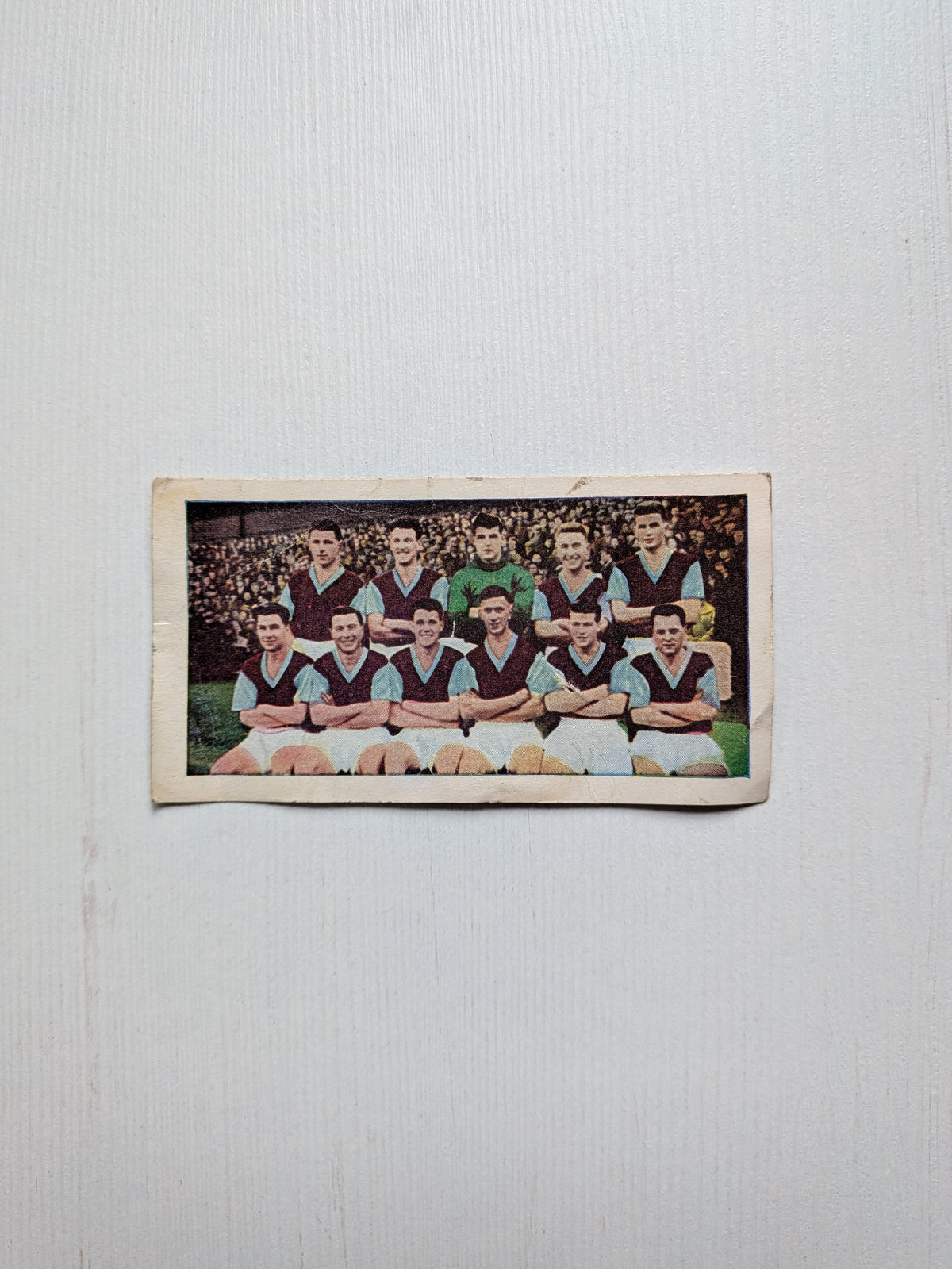 Vintage Soccer Bubble Gum Trading Card - Burnley FC No. 21 - 1960s