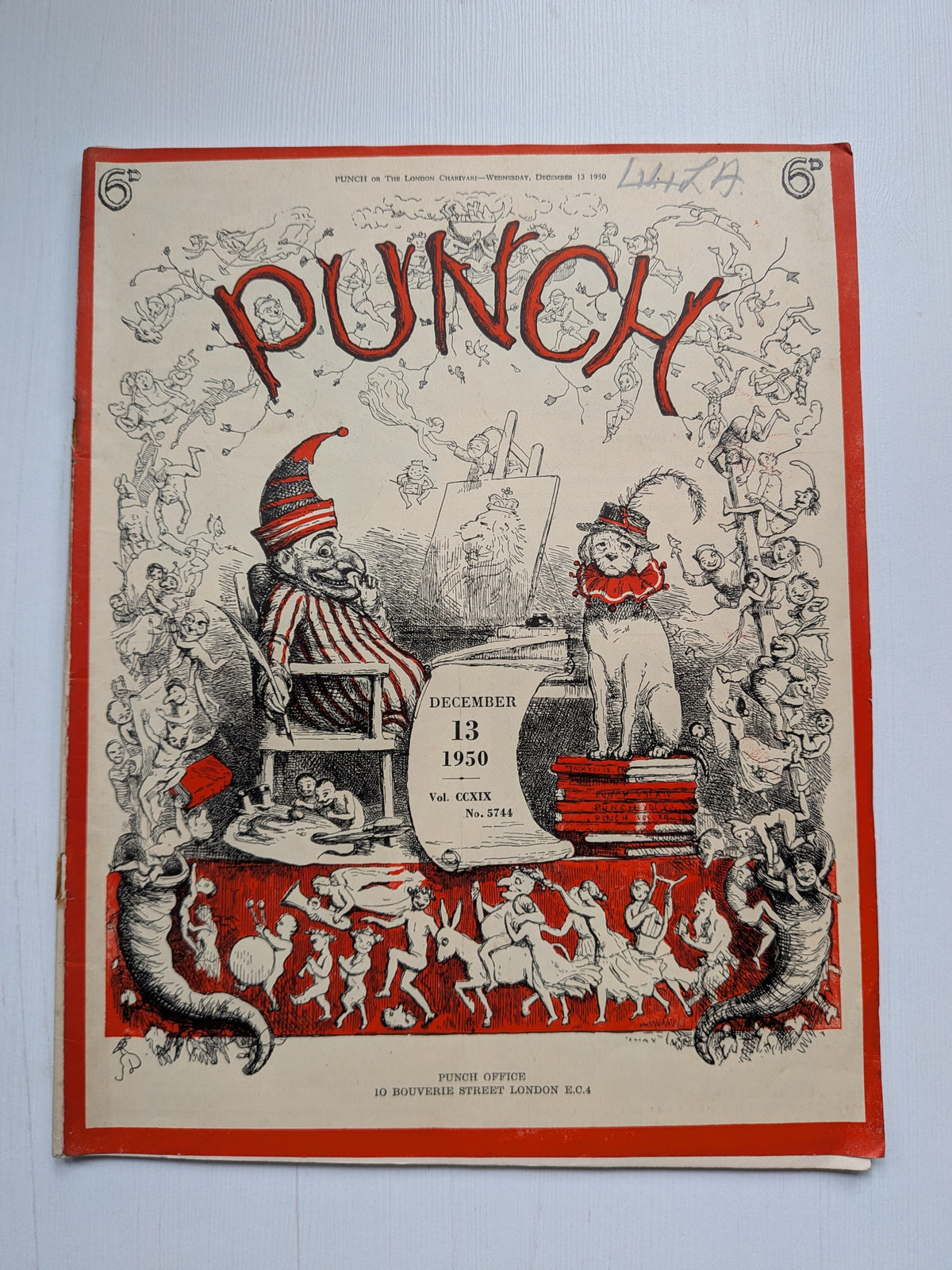 Punch Magazine No. 5744 December 13th 1950 - Vintage Humour/Satire Magazine
