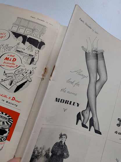 Punch Magazine No. 5744 December 13th 1950 - Vintage Humour/Satire Magazine