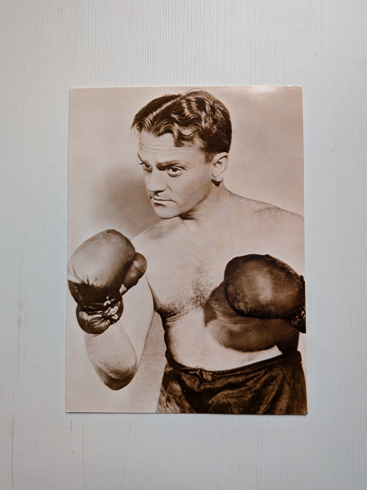 Vintage James Cagney Winner Take All Movie Photo Greetings Card - Ludlow Sales
