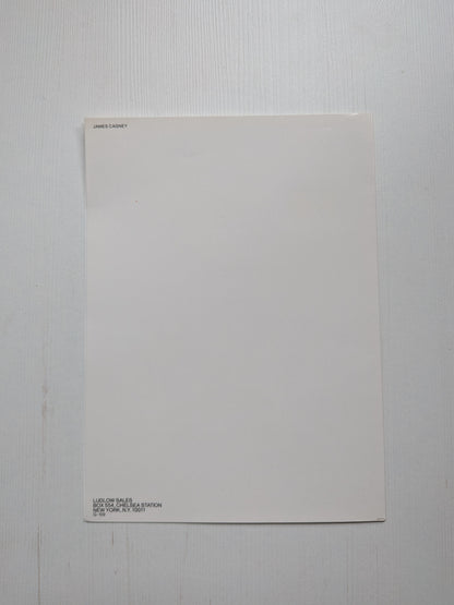 Vintage James Cagney Winner Take All Movie Photo Greetings Card - Ludlow Sales