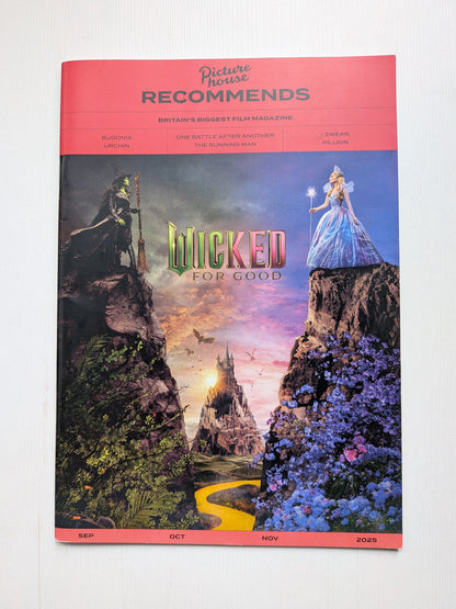 Picturehouse Recommends Magazine Autumn 2025 - Wicked For Good Cover