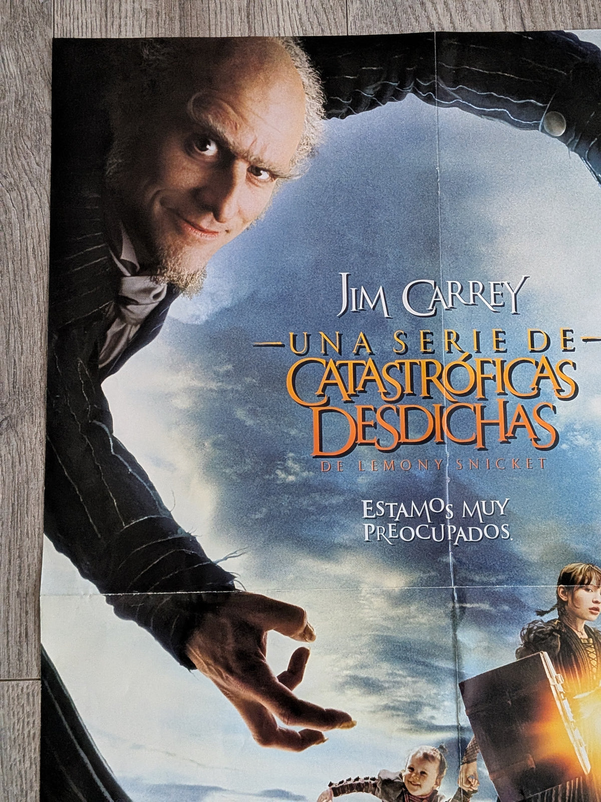A Series of Unfortunate Events 2004 Jim Carrey Movie Spanish Poster, See Details
