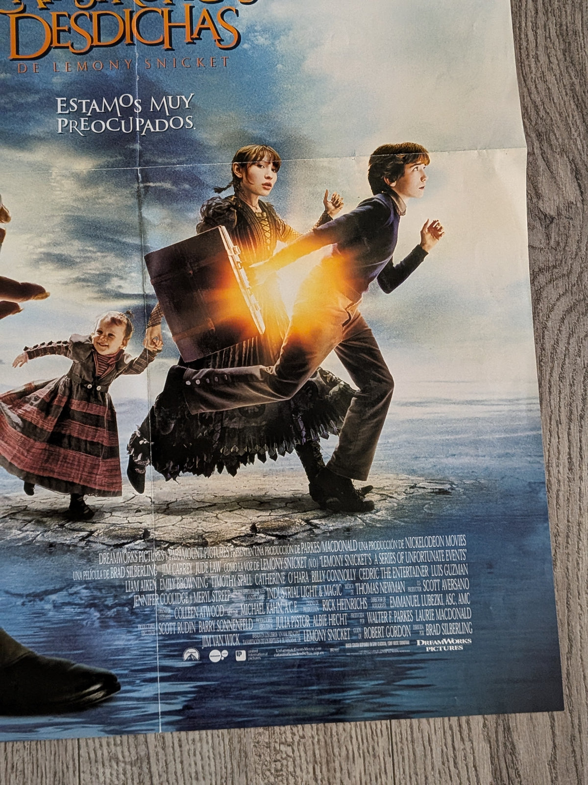 A Series of Unfortunate Events 2004 Jim Carrey Movie Spanish Poster, See Details