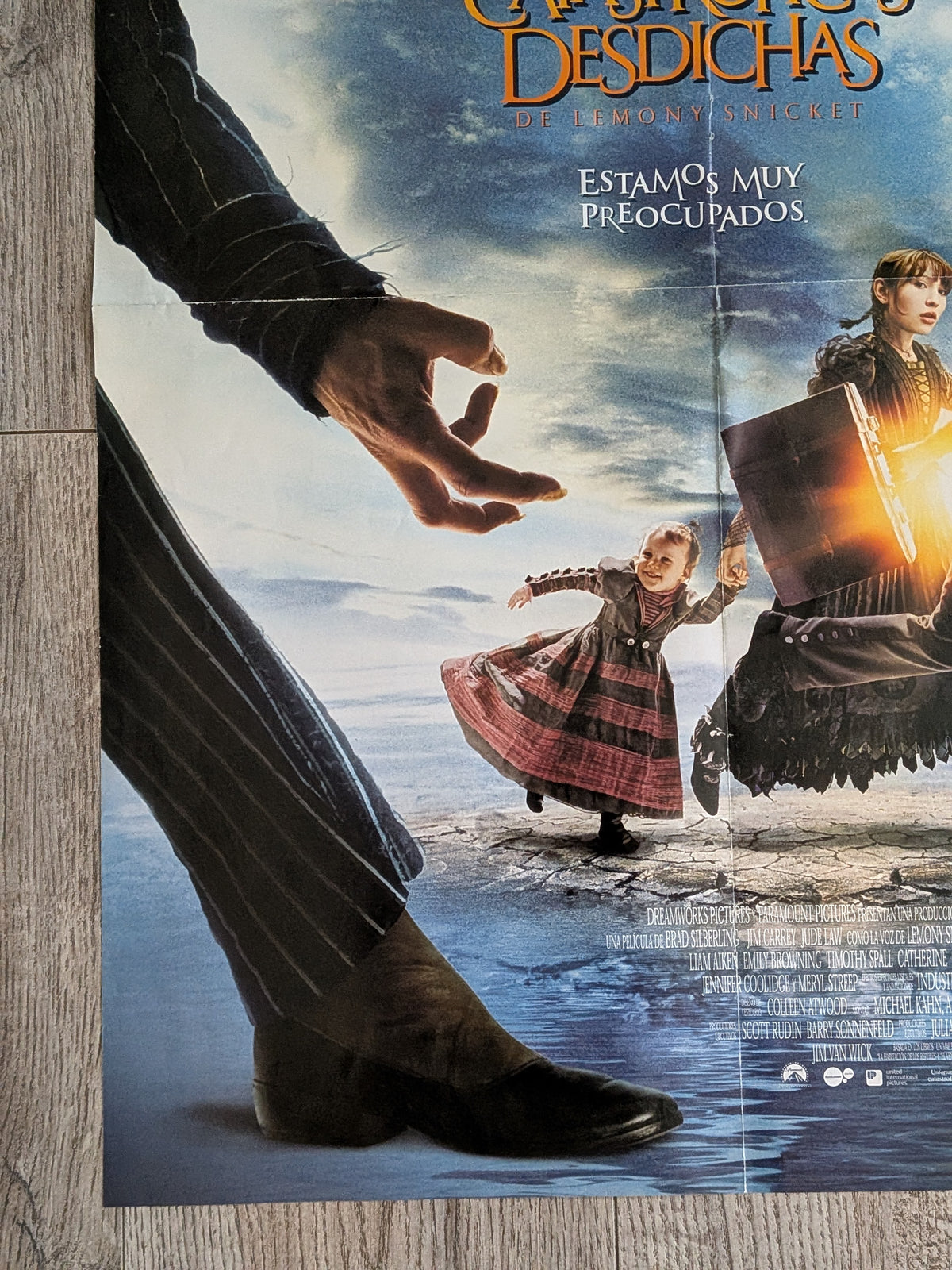 A Series of Unfortunate Events 2004 Jim Carrey Movie Spanish Poster, See Details