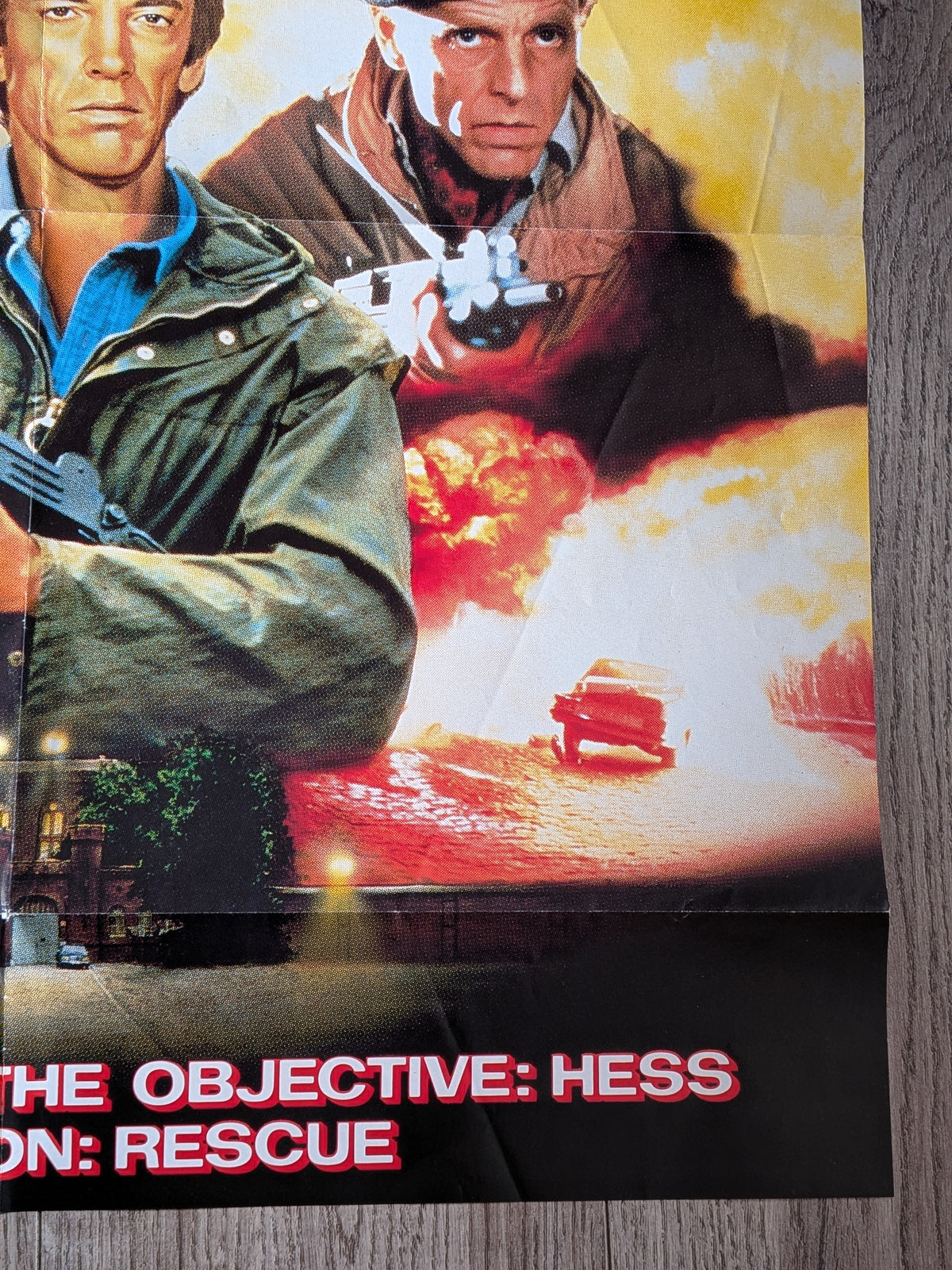 Vintage Wild Geese II 1985 Scott Glenn/Barbara Carrera/Edward Fox Movie Poster
