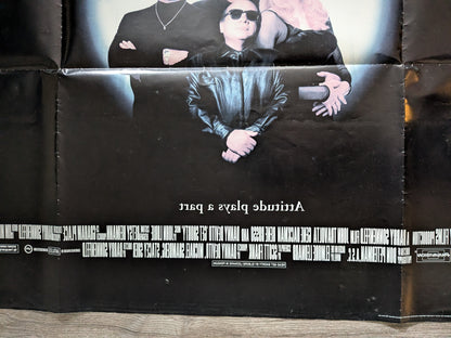Vintage Get Shorty 1995 John Travolta/Danny Devito Movie UK Quad Poster