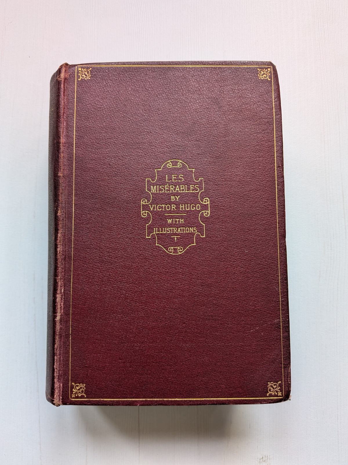 Les Miserables by Victor Hugo, Illustrated, Walter Scott Publishing, Early 1900s