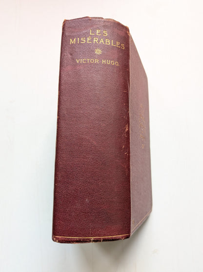 Les Miserables by Victor Hugo, Illustrated, Walter Scott Publishing, Early 1900s