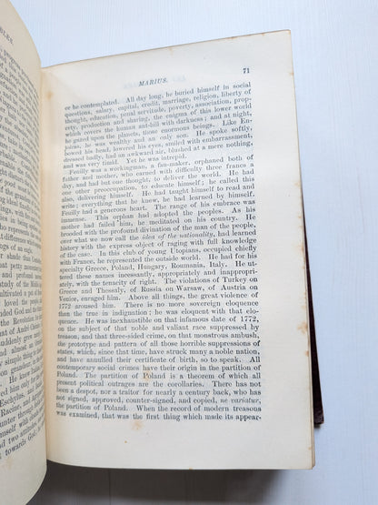 Les Miserables by Victor Hugo, Illustrated, Walter Scott Publishing, Early 1900s