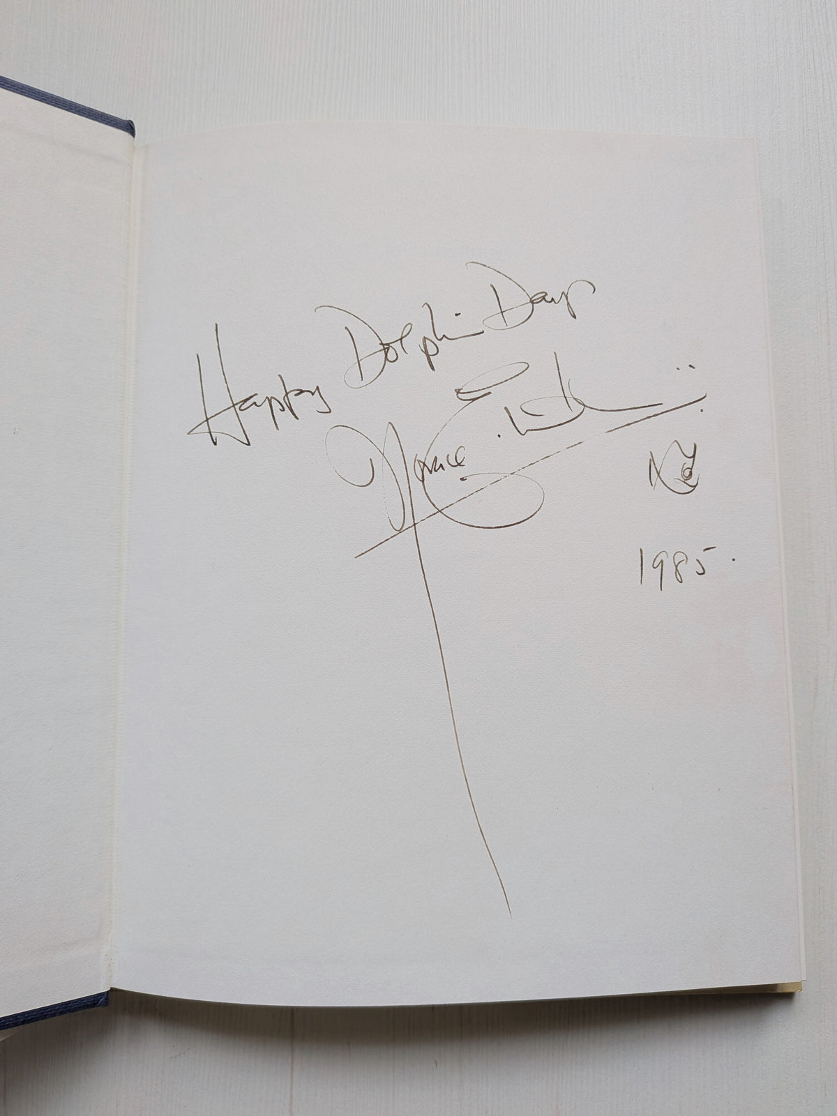 Save The Dolphins by Horace Dobbs - Signed by Author - 1981 - Souvenir Press