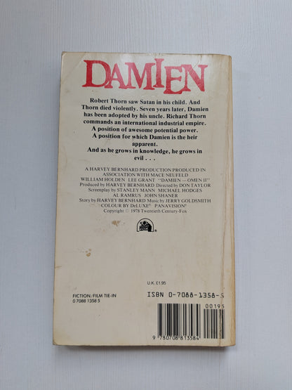 Damien: Omen II by Joseph Howard - 1st Edition - 1978 - Futura Publications Ltd