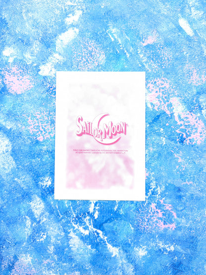 Vintage Sailor Moon Gold Prism Series 2 Sticker - Sailor Mars - 1999