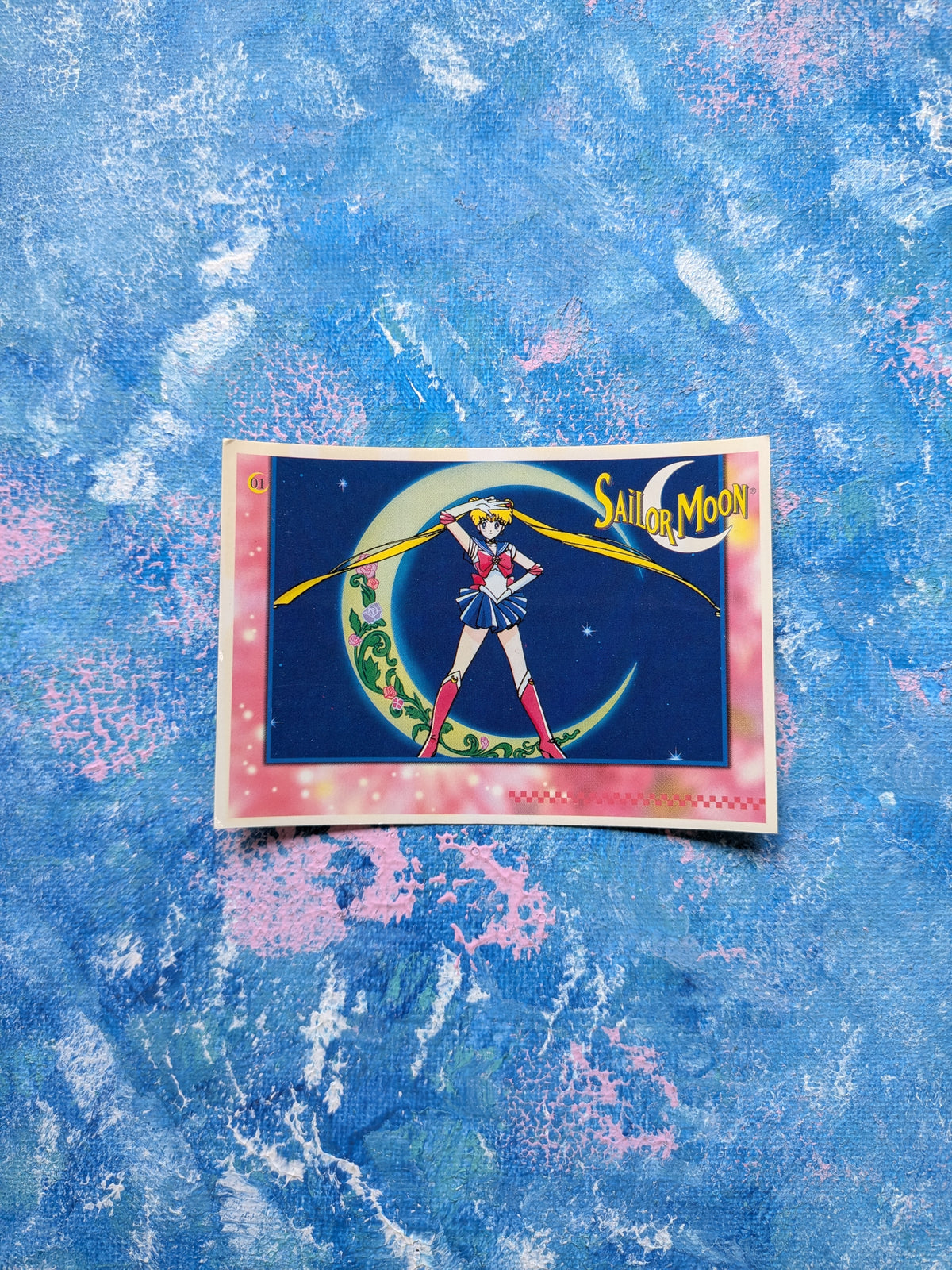 Vintage Sailor Moon Series 2 Sticker - Sailor Moon 01 - 1999