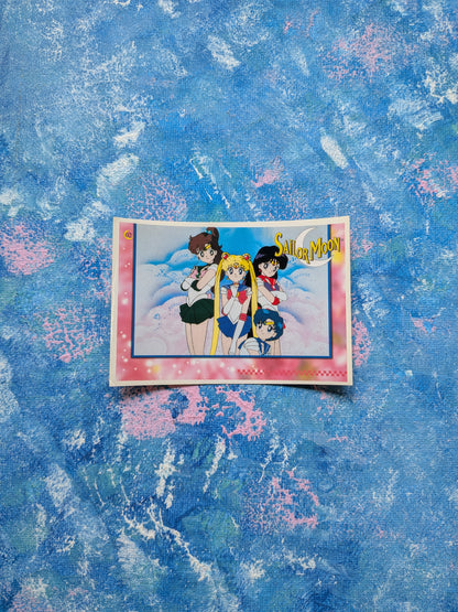 Vintage Sailor Moon Series 2 Sticker - Sailor Scouts 02 - 1999