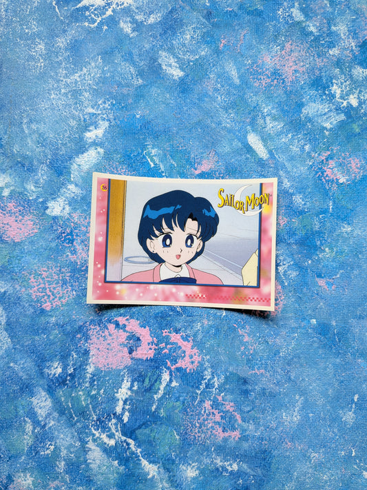 Vintage Sailor Moon Series 2 Sticker - Ami 26 - 1999