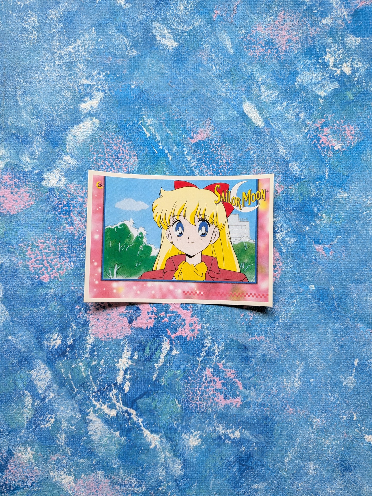Vintage Sailor Moon Series 2 Sticker - Minako 28 - 1999