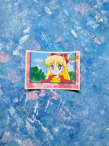 Vintage Sailor Moon Series 2 Sticker - Minako 28 - 1999