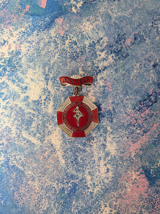 Vintage British Association of Teachers of Dancing Amateur Medal - 1970 Approx