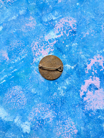 Vintage Amateur Swimming Association Personal Survival Bronze Standard Enamel Badge