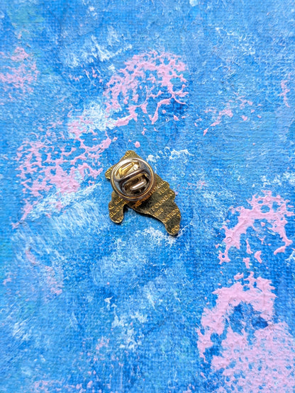 Vintage Sidney The Kidney Enamel Pin Badge - Kidney Research