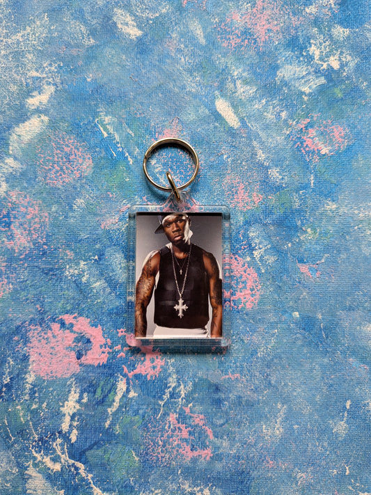 Vintage 50 Cent Keyring/Keychain - Early 00's