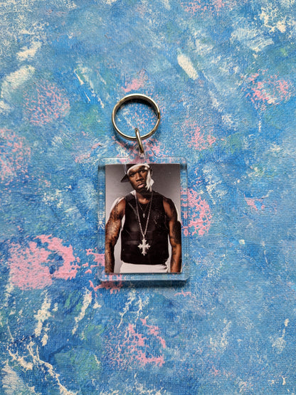 Vintage 50 Cent Keyring/Keychain - Early 00's