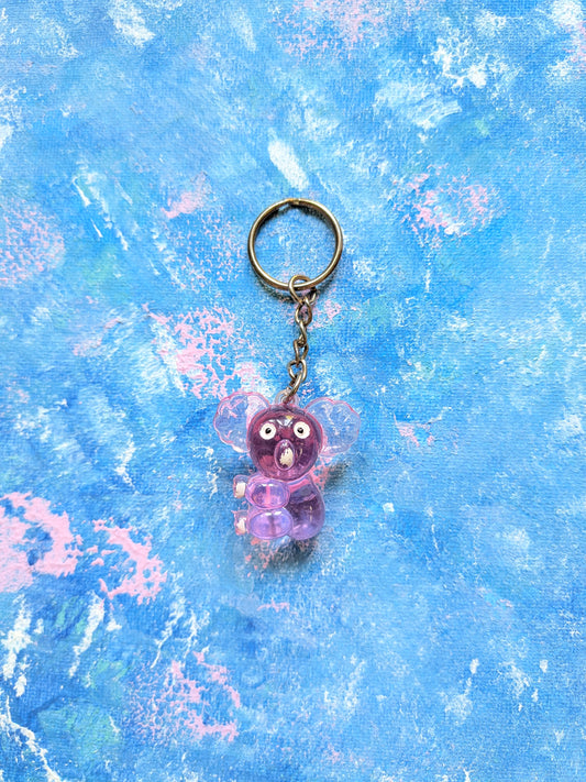 Vintage Cute Pink Koala Bear Novelty Keyring/Keychain